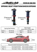 Buddy Club USA coilovers detail