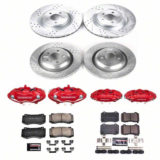 Power Stop 05-10 Chrysler 300 Front & Rear Z23 Evolution Sport Brake Kit w/Calipers