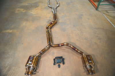 Valvetronic Designs titanium cat-back exhaust