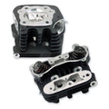 S&S Cycle 84-99 Performance Replacement Low Compression 76cc Cylinder Heads - Wrinkle Black