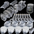 Eagle Chevy 350 3.480in Crank 5.700in I-Beam Rods -7cc Flat Top 4.040in Pistons Balanced Assembly