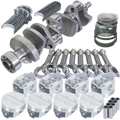 Eagle Chevy 350 1Pc 3.750in Int Balance Crank 5.700in I-Beam Rods 4.030in Pistons Rotating Assembly