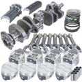 Eagle Chevy LT1350 1Pc 3.750in Crank 5.700in I-Beam Rods -18cc 4.040in Pistons Rotating Assembly