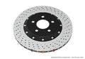DBA 15-21 Nissan GT-R Nismo Front 5000 Series Drilled Rotor w/ Silver Hat