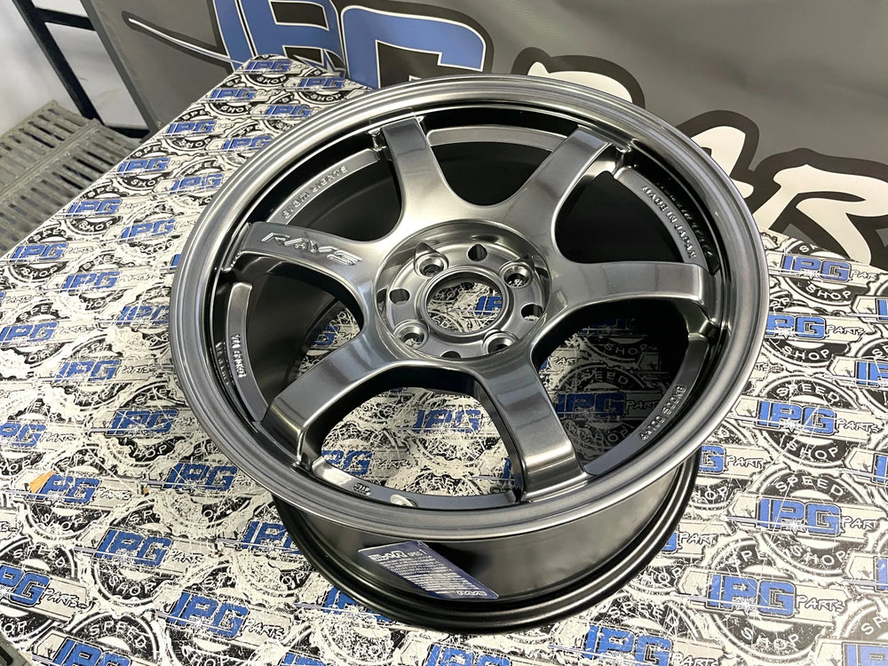 Gram Lights 57DR 15x8 / +35mm / 4-100 Grace Silver Wheel
