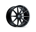 Vossen HF-3 19x8.5 / 5x120 / ET30 / Flat Face / 72.56 - Double Tinted - Gloss Black
