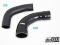 do88 Toyota Yaris GR Pressure Pipes for do88 Intercooler Black Hoses