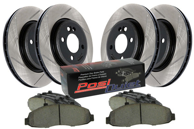 Street Axle Pack Slotted; Frt & RR