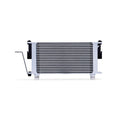 Mishimoto oil cooler close-up