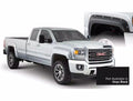 Pocket/Rivet Style Color Matched Black 4-Piece Fender Flare Set For 19-23 GMC Sierra 1500 Bushwacker