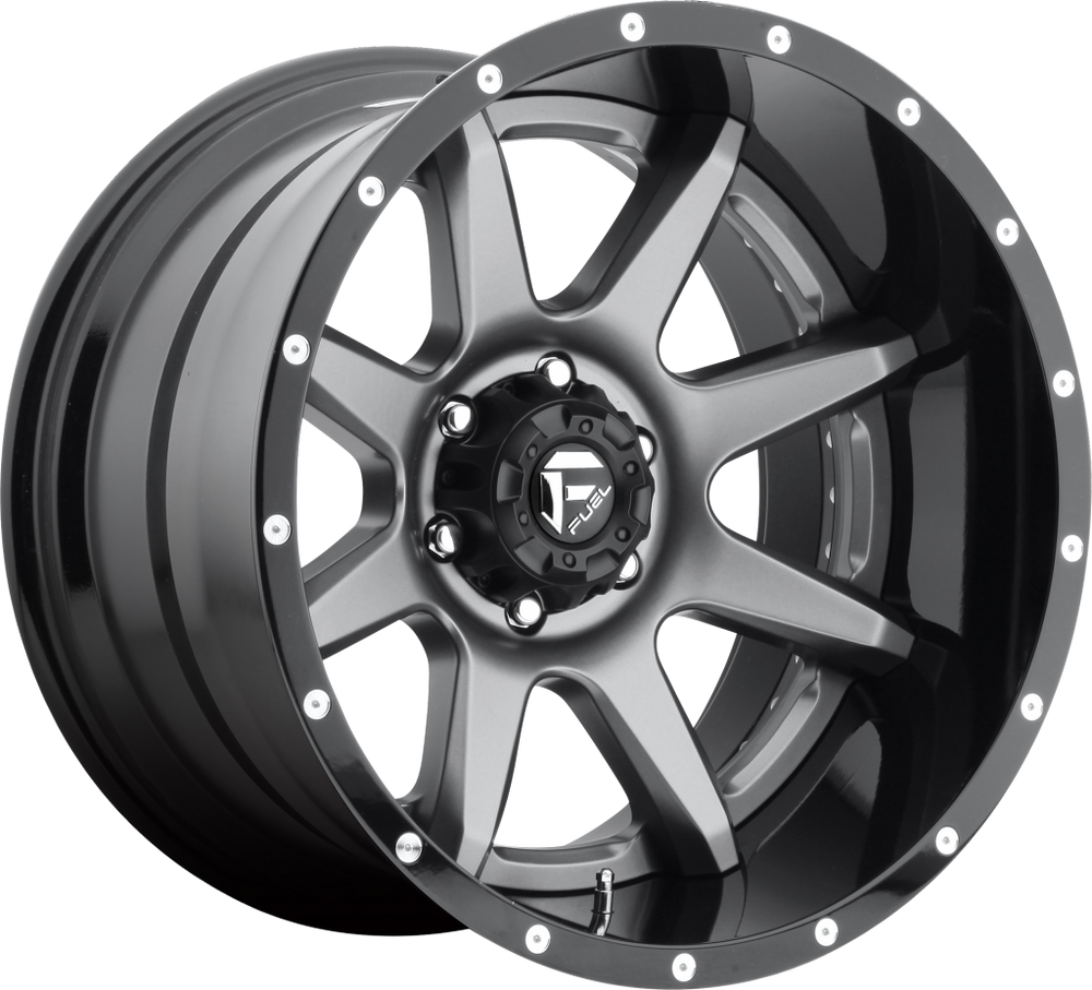 D238 22X12 6X135 MT-GNMTL-BL -44MM