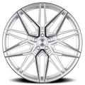 Vossen HF-7 19x8.5 / 5x120 / ET30 / Flat Face / 72.56 - Silver Polished Wheel