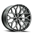 Vossen HF-2 19x9.5 / 5x112 / ET25 / Deep Face / 66.5 - Brushed Gloss Black