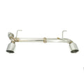 Remark axle-back exhaust detail