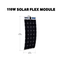 GP-FLEX-110: 110 WATT FLEXIBLE SOLA
