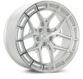 Vossen HFX-1 19x8.5 - 5x120 - ET30 - Flat Face - 72.56 - Silver Polished Wheel