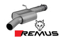 Remus 2014 Volkswagen Golf R Mk VII Axle Back Exhaust w/Carbon Tail Pipe Set