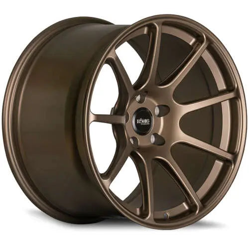 Konig Forged F5R 18x10.5 5x114.3 ET25 Satin Bronze Wheel (Knurled Bead)