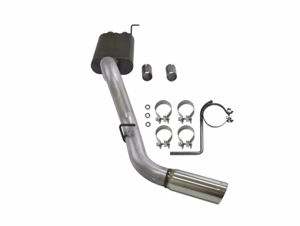 American Thunder Cat-Back Exhaust System 2001-2006 (2007 Classic) Silverado/Sierra 2500Hd/3500Hd With 6.0L Or 8.1L Engine With Dual Inlet Muffler. Stainless Steel Aggressive Sound Flowmaster
