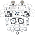 Wiseco 4 Stroke Forged Series Piston Kit, 3.875 IN Bore, 9:1 CR