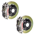 Brembo 18+ Model 3 RWD Front GTR BBK 6 Piston Billet355x32 2pc Rotor Drilled- Nickel Plated