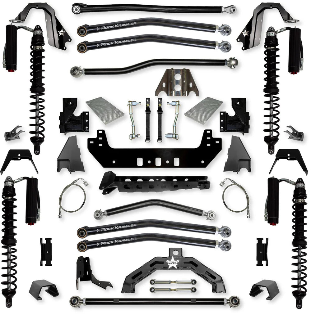 19C WRANGLER JT 4.5IN X FACTOR X2 TRAIL RUNNER LONG ARM SYS W/ FAST CD ADJUSTER