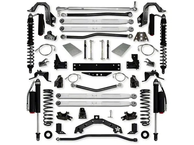 0718 WRANGLER JK 4DR 4.5IN PRO ELITE COIL OVER LONG SYS W/ FAST CD ADJUSTERS FR