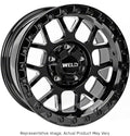 Weld red auto part