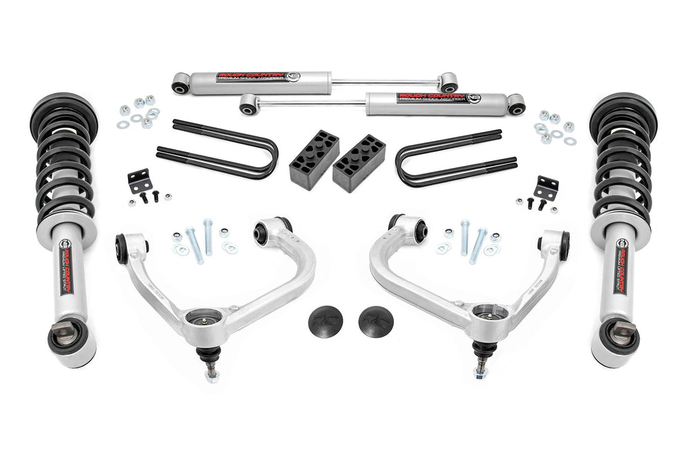 3 Inch Lift Kit | Forged UCA | N3 Struts | Ford F-150 4WD (2021-2026)