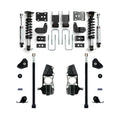 QA1 21-25 Ford F150 4WD Dual Adjustable Lowering Kit w/ Spindles - 3.5-5.5in