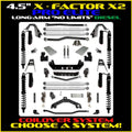 Rock Krawler 2020+ Jeep Wrangler JLU 4DR 4.5in X Factor X2 Pro (No Limits) Long Arm Suspension