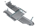 Artec Industries 20-25 Jeep Wrangler JL Sahara Full Bellypan w/ Oil Door -4 Door 3.0L Diesel Alum