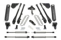 Fabtech 23-24 Ford F250/350 4WD Diesel 4in 4 Link System w/ Coils and 2.25 DLSS Shocks