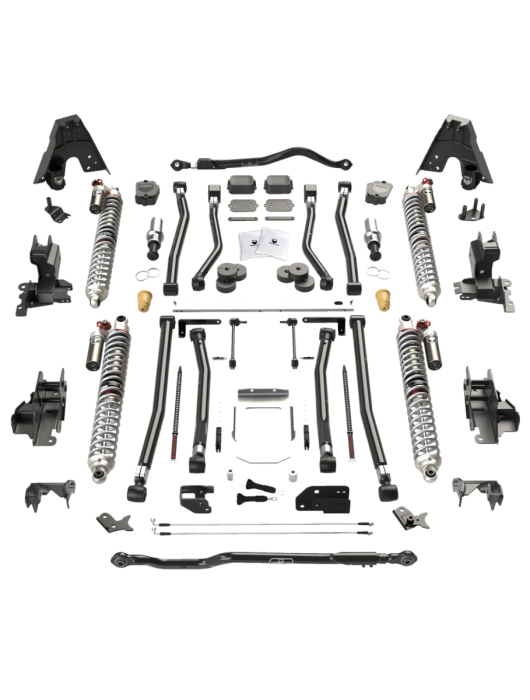 18C WRANGLER JL 4DR: ALPINE RT COILOVER SUSPENSION SYSTEM 44/60 4XE