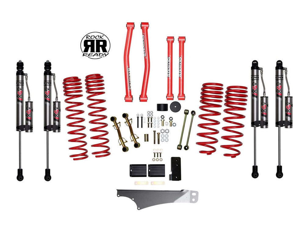 JK 2DR 3.5"RED KT W/ADX2.0