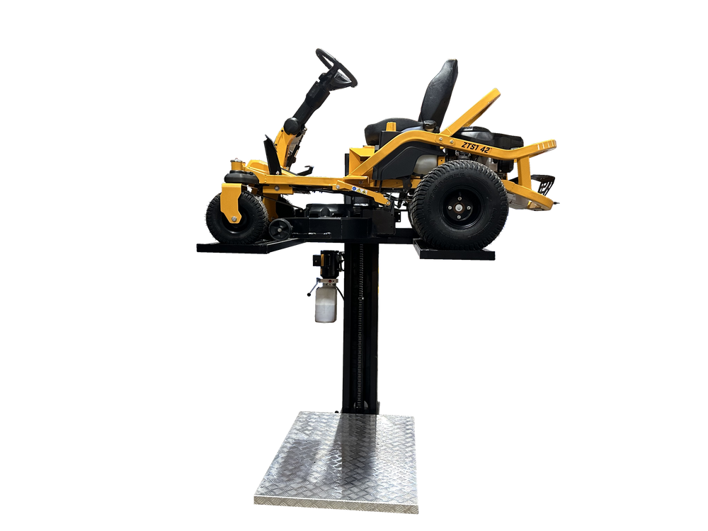 2000 LB SINGLE COLUMN LAWNMOWER STORAGE LIFT110V DURO INCLUDED