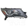 TYC auto part installed view