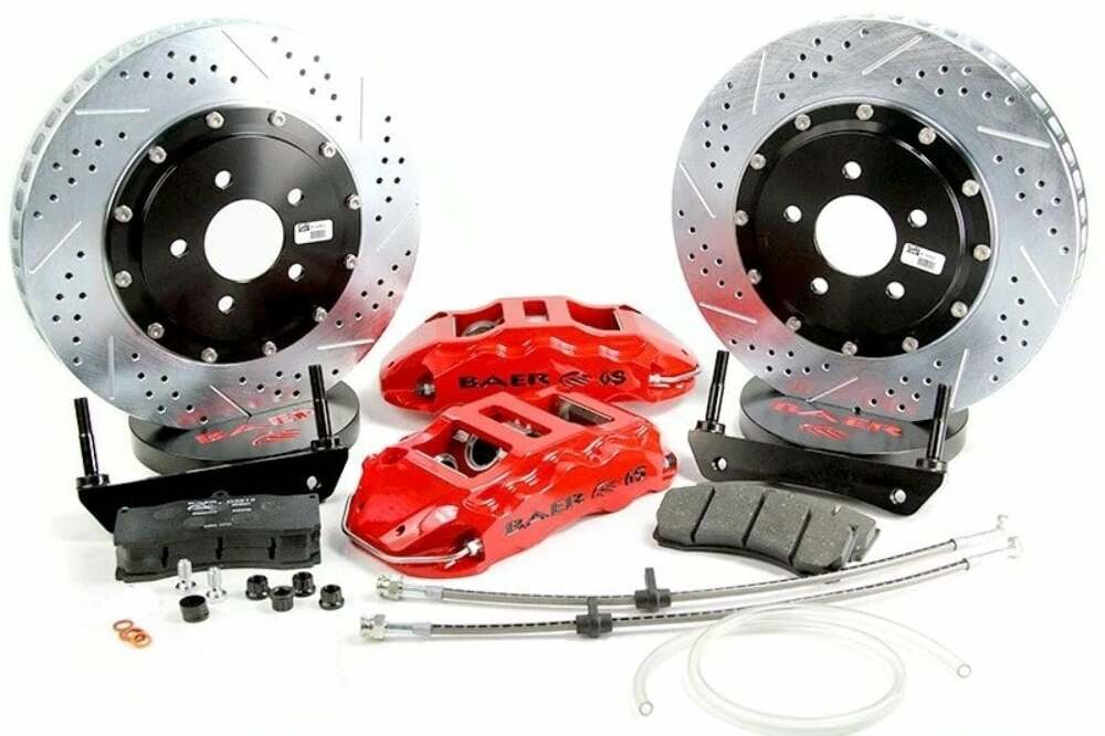 14" Ext+ Brake Sys Frt Red 08-09 G8
