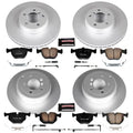 Power Stop 03-05 Land Rover Range Rover Front & Rear Z23 Evolution Sport Coated Brake Kit