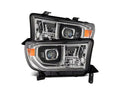 AlphaRex 07-13 Toyota Tundra / 08-17 Sequoia LUXX LED Proj HL Chrome w/Actv Light / Seq. Sig + DRL