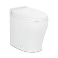 8540MACERATOR TOILET W/SLOW CLOSE PLASTIC SEAT HANDWAVE SWITCH 12V WHT