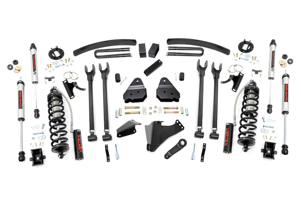 6 Inch Lift Kit Diesel 4 Link C/O V2 Ford F-250/F-350 Super Duty (05-07)