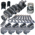 Eagle Chevy 454 1Pc 4.250in Crank 6.385in I-Beam Rods 43cc Dome 4.280in Pistons Rotating Assembly