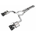 AWE Tuning 21-23 Ford Mustang Mach 1 SwitchPath Cat Back Exhaust w/ Quad Diamond Black Tips