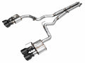AWE Tuning 21-23 Ford Mustang Mach 1 SwitchPath Cat Back Exhaust w/ Quad Diamond Black Tips