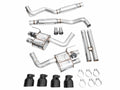 AWE Tuning 21-23 Ford Mustang Mach 1 SwitchPath Cat Back Exhaust w/ Quad Diamond Black Tips