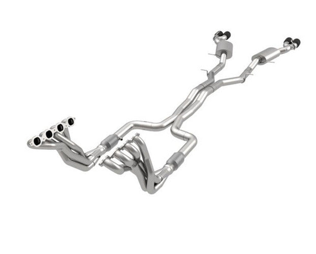 STEPPED HEADERS & GREEN EXHAUST KIT
