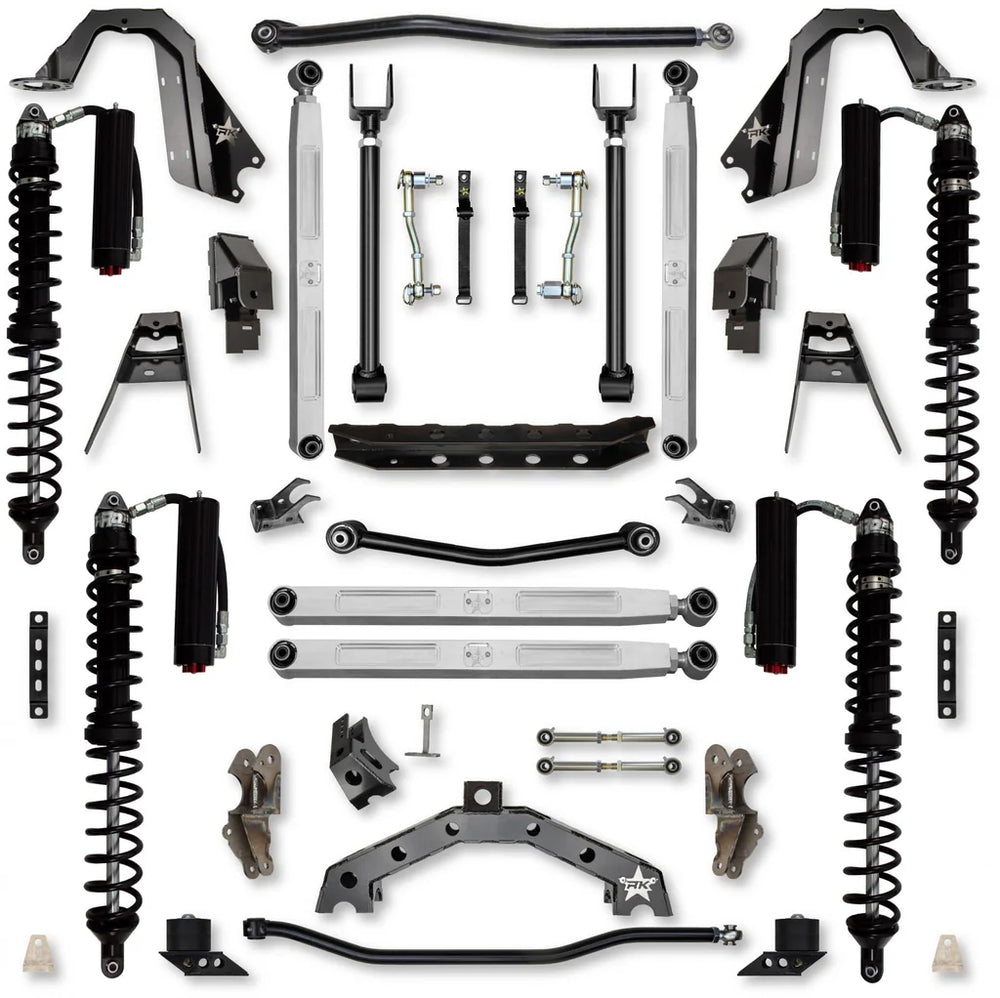 18C WRANGLER JL 2DR 4.5IN TREX ELITE HYBRID TRAIL RUNNER SYS W/ FAST CD ADJUST