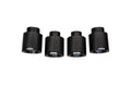 Corsa 20-25 Corvette C8 3in. Cat-Back 4.5in. Tips - Black PVD Carbon Fiber Tips
