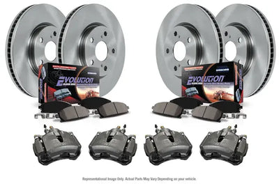 Power Stop 99-05 Volkswagen Passat Front & Rear Autospecialty Brake Kit w/Calipers